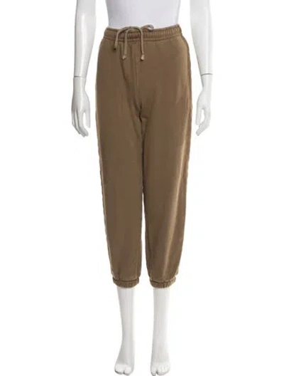Pre-owned Reformation Sweatpants In Brown