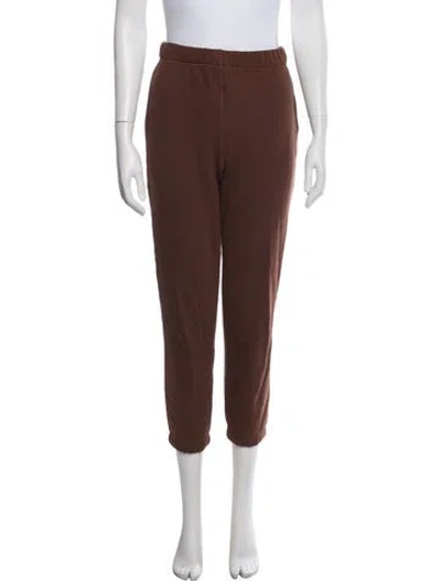 Pre-owned Reformation Sweatpants In Brown
