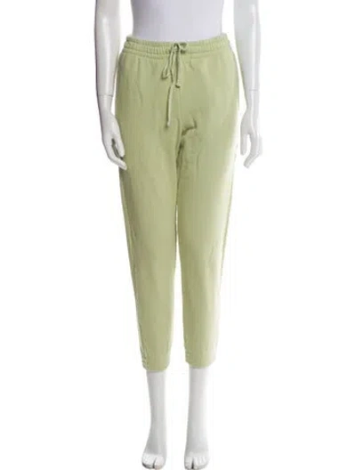 Pre-owned Reformation Sweatpants In Green