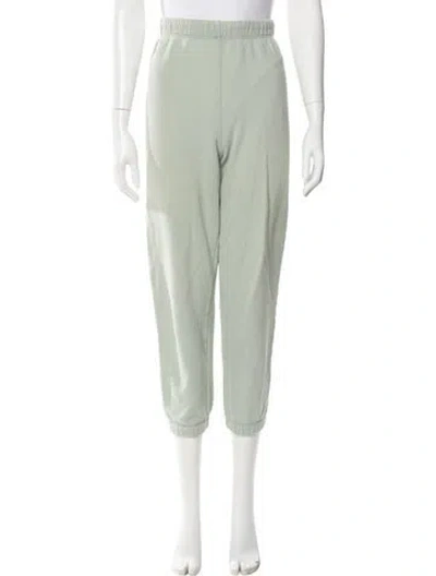 Pre-owned Reformation Sweatpants In Green
