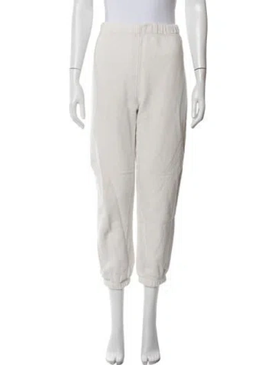 Pre-owned Reformation Sweatpants In Neutrals