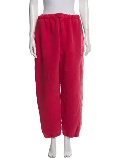 Pre-owned Reformation Sweatpants In Red