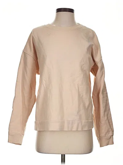 Pre-owned Reformation Sweatshirt In Tan