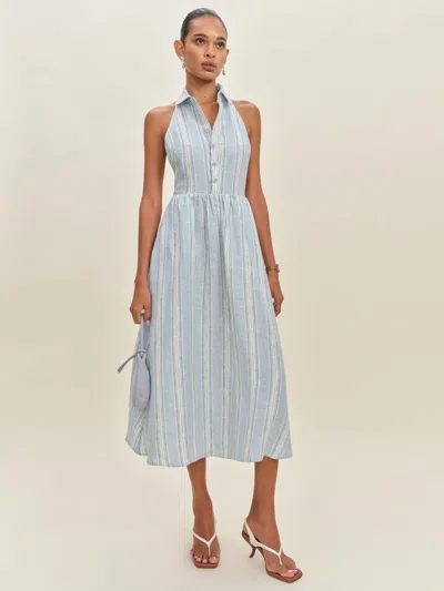 REFORMATION TACE LINEN DRESS