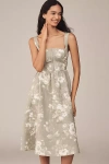 Reformation Tagliatelle Linen Midi Dress