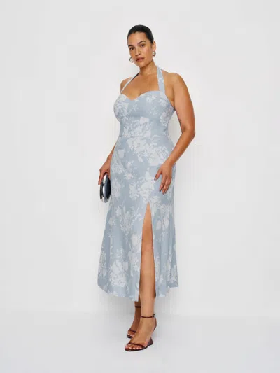 Reformation Tala Linen Dress Es In White