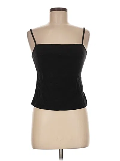 Pre-owned Reformation Tank Top Black Strapless Neckline Tops