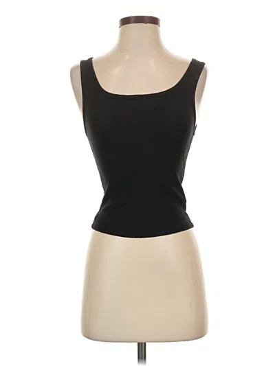 Pre-owned Reformation Tank Top Black Strapless Neckline Tops