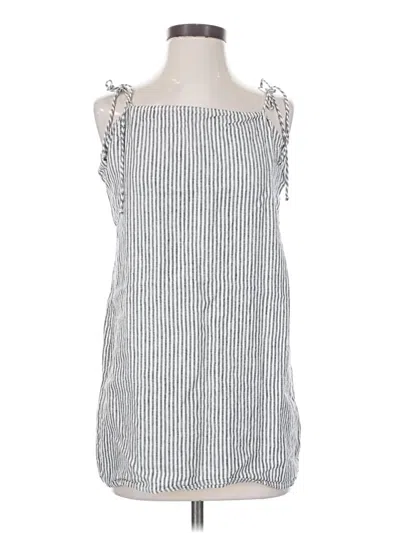 Pre-owned Reformation Tank Top Silver Halter Neckline Tops