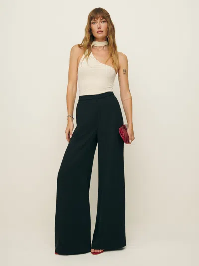 Reformation Taryn Pant In Black