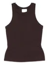 Reformation Tasha Tank Top In Brown
