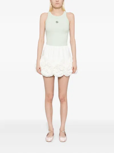 Reformation Tasha Tank Top In Green