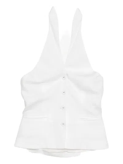 Reformation Tate Top In White