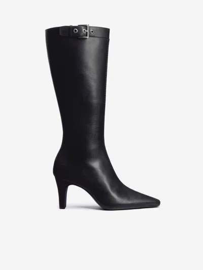Reformation Tatyana Knee Boot In Black