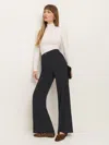 Reformation Teddy Knit Pant In Black