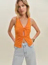 Reformation Tefi Knit Top