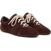 Reformation Terra Sneaker In Burgundy