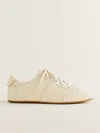 Reformation Terra Sneaker In Cream Puff Leather