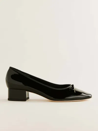 Reformation Terry Ballet Pump In Black