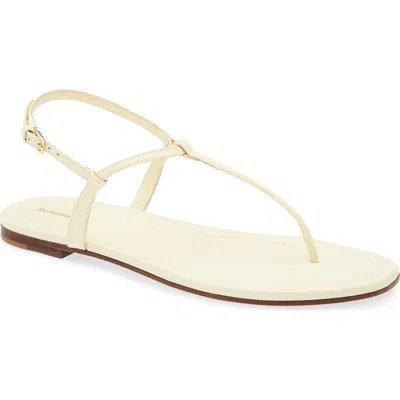 Reformation Thea T-strap Sandal In White