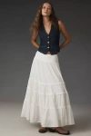 Reformation Evelina Skirt In White