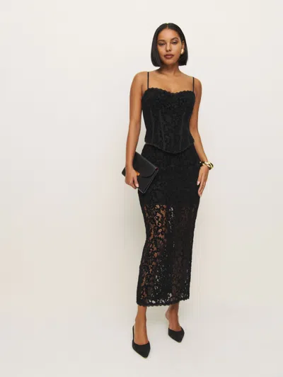 Reformation Tommen Two Piece In Black