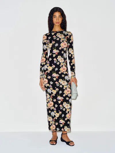 Reformation Tommie Knit Dress Xs In Multi
