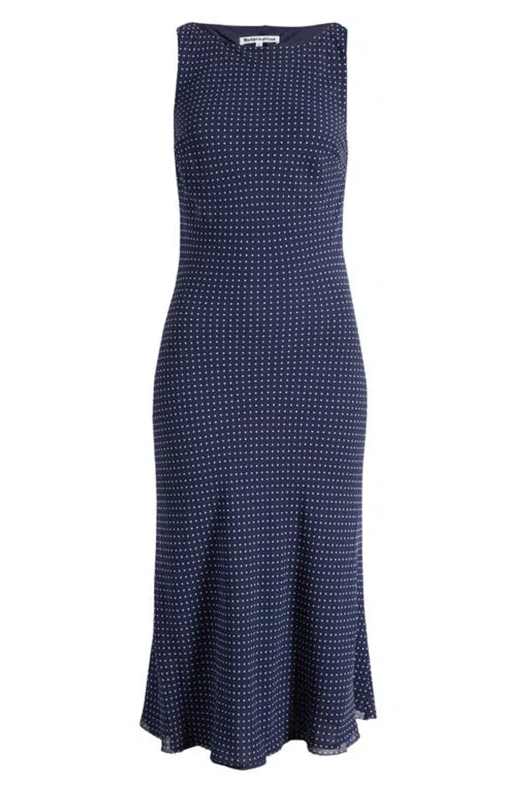 Reformation Topanga Sleeveless Chiffon Dress In Button | ModeSens