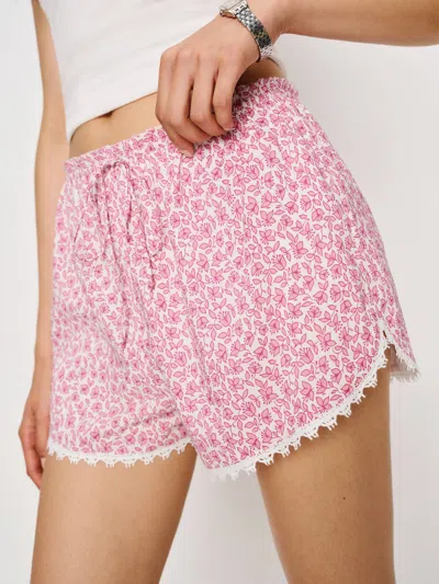 Reformation Toria Short In Pink