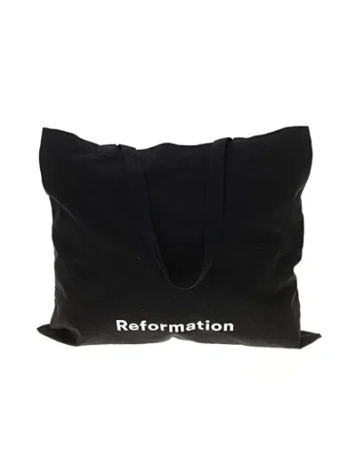 Pre-owned Reformation Tote Bag In Black