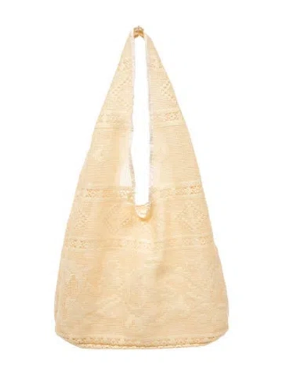 Pre-owned Reformation Tote In Yellow