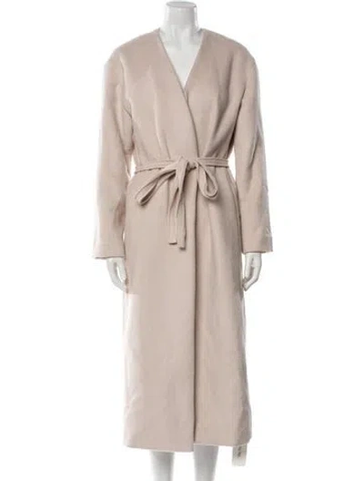 Pre-owned Reformation Trench Coat In Neutral