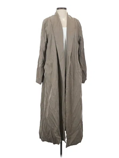 Pre-owned Reformation Trenchcoat In Gray