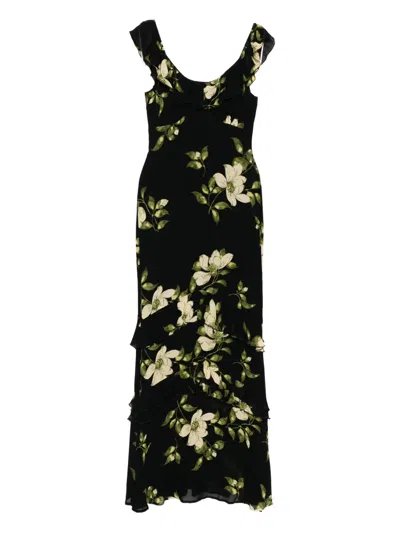 Reformation Tripoli Dress In Black