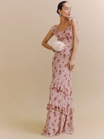 Reformation Tripoli Dress In Tea Time | ModeSens