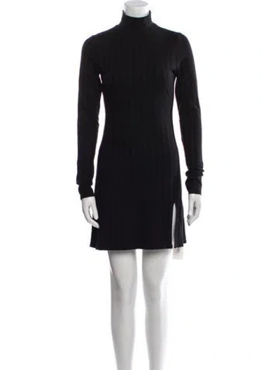 Pre-owned Reformation Turtleneck Sweater In Black