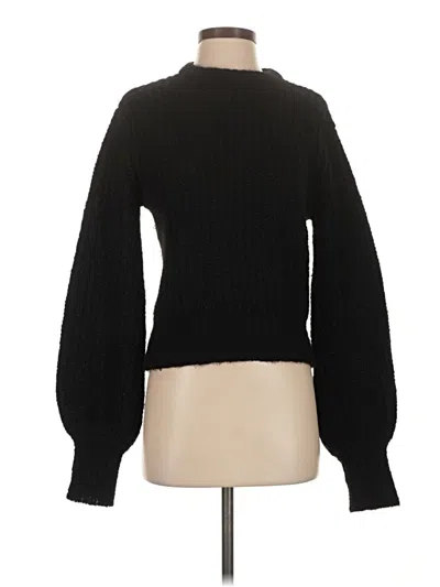 Pre-owned Reformation Turtleneck Sweater In Black