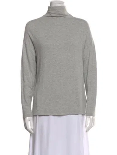 Pre-owned Reformation Turtleneck Sweater In Gray