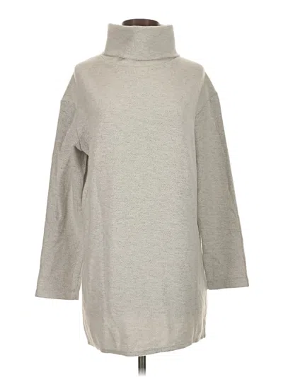Pre-owned Reformation Turtleneck Sweater In Gray