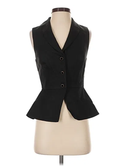 Pre-owned Reformation Tuxedo Vest In Black