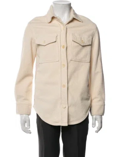 Pre-owned Reformation Utility Jacket In Neutrals