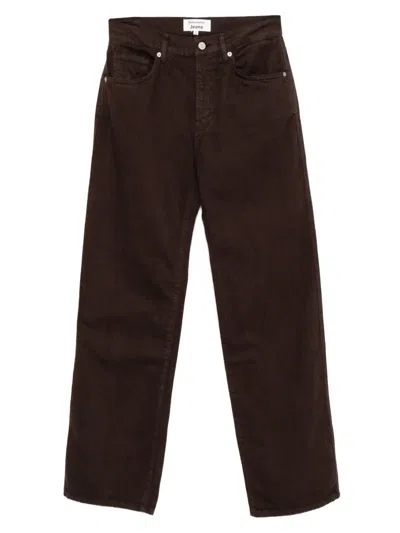 Reformation Val 90s Jeans In Brown
