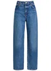 Reformation Val Straight-leg Jeans In Blue
