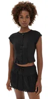 Reformation Valetta Two Piece Black In Black