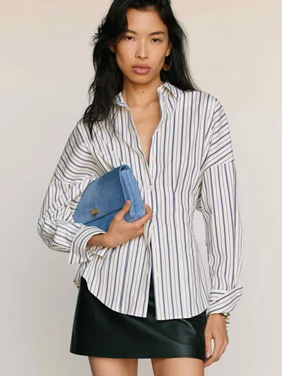 Reformation Vanta Shirt In Multi