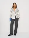 Reformation Vanta Shirt In Multi