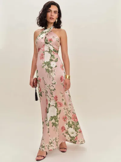 Reformation Veria Silk Dress