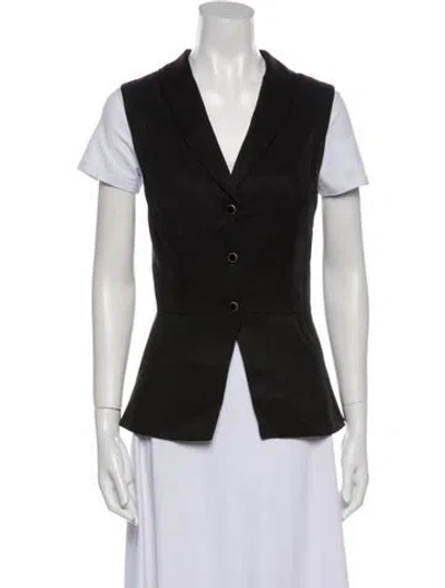 Pre-owned Reformation Vest In Black