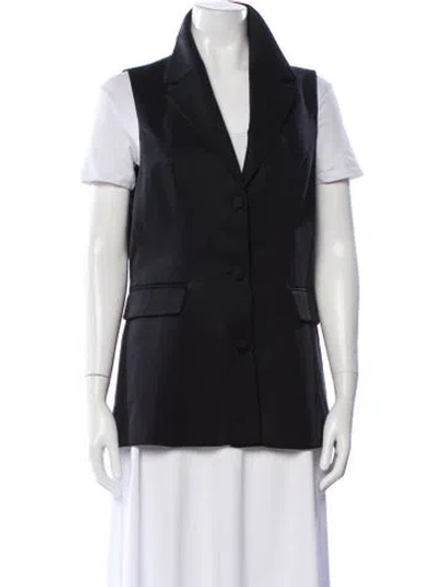Pre-owned Reformation Vest In Black