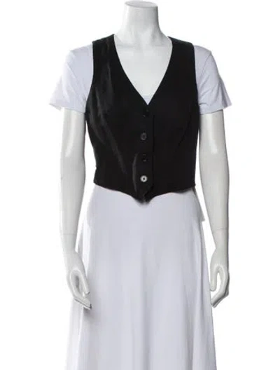 Pre-owned Reformation Vest In Black